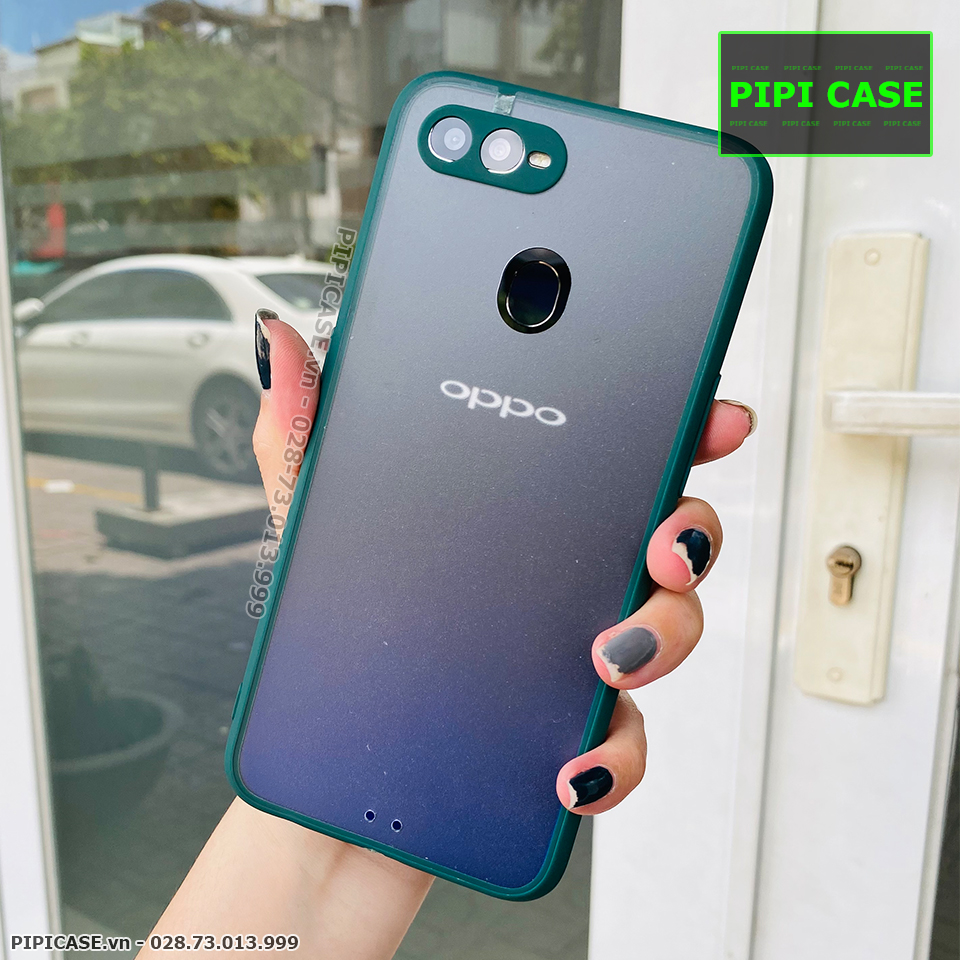 Ốp Lưng Oppo F9 - Black Panther - Xanh Rêu