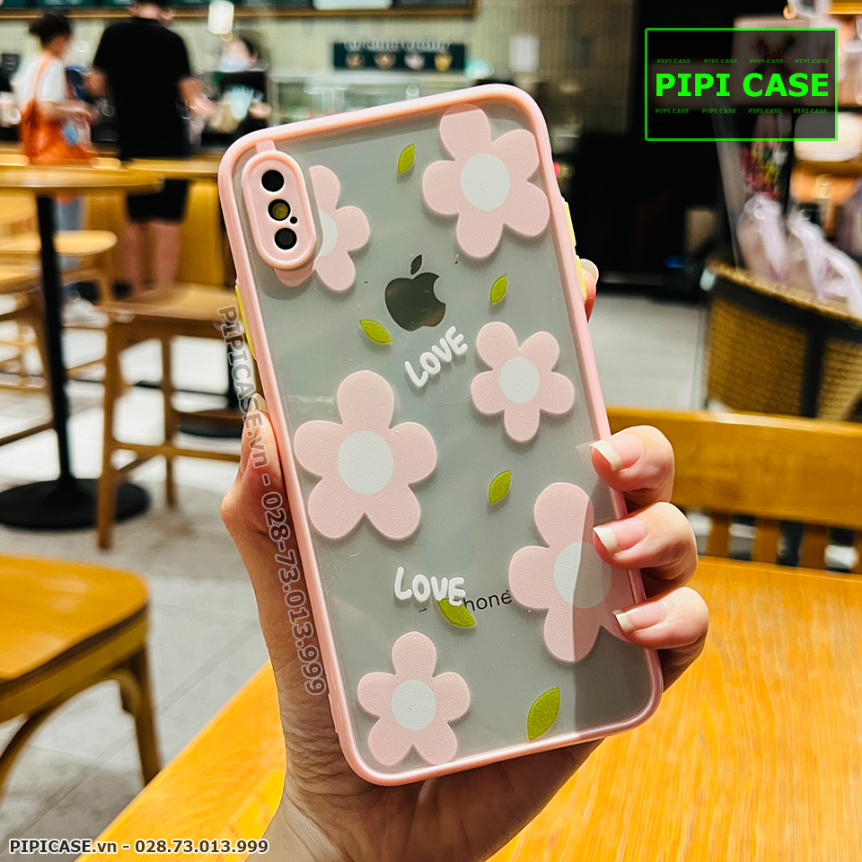 Ốp Lưng iPhone XS Max - Pretty - Hồng 2