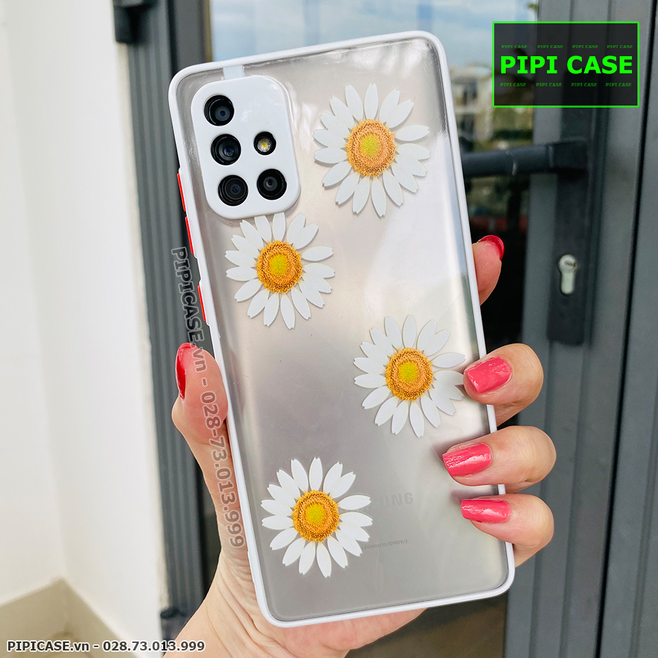 Ốp Lưng Samsung A71 - Pretty - Trắng