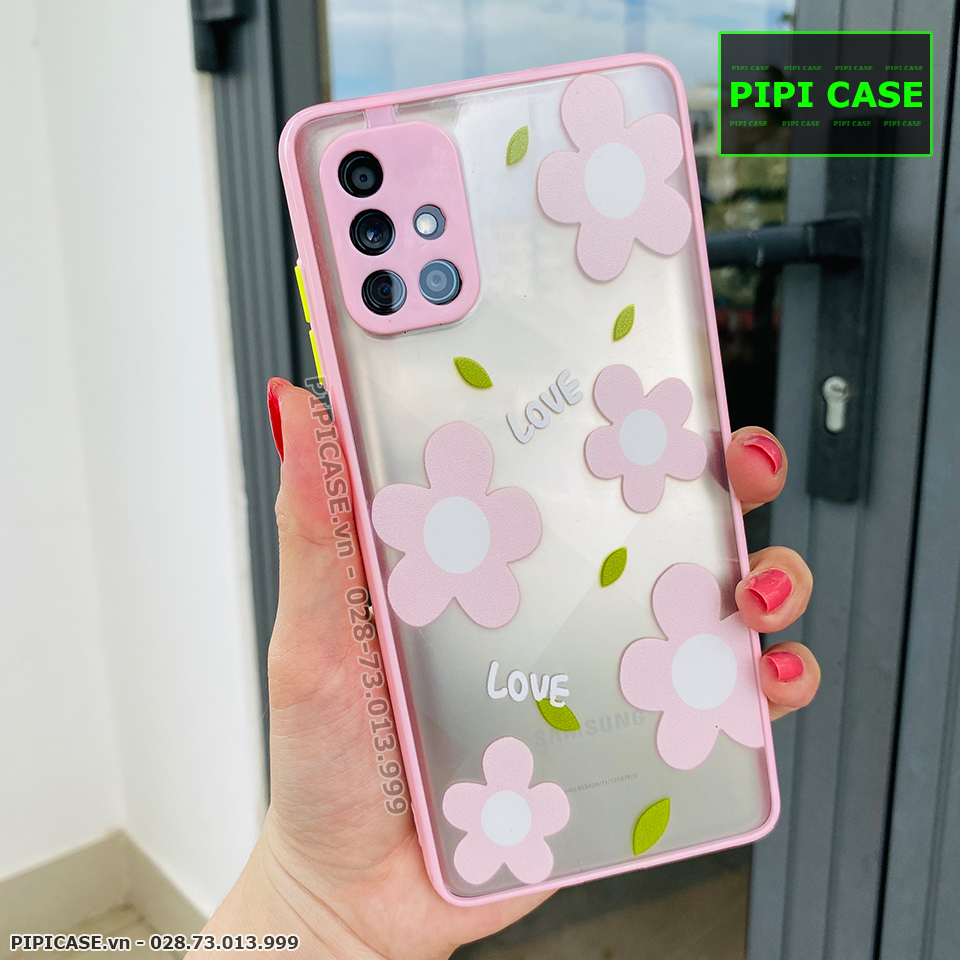 Ốp Lưng Samsung A71 - Pretty - Hồng 2