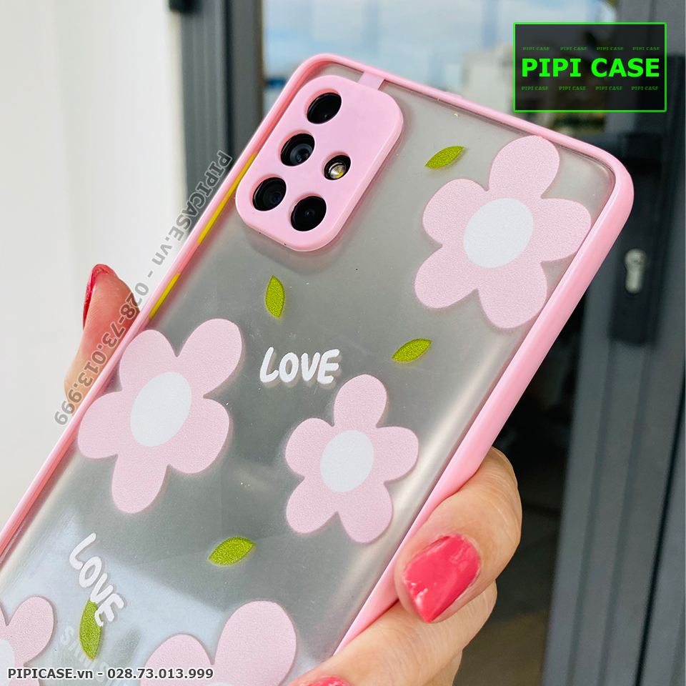 Ốp Lưng Samsung A71 - Pretty - Hồng 2