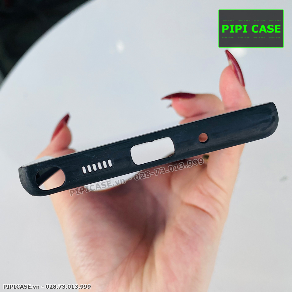 Ốp Lưng Samsung Note 10 Plus - Kim Cương 6D - Đen