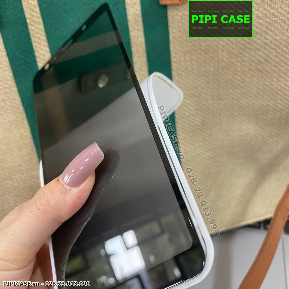 Cường Lực Chống Nhìn Trộm Samsung A7 2018 - Đen