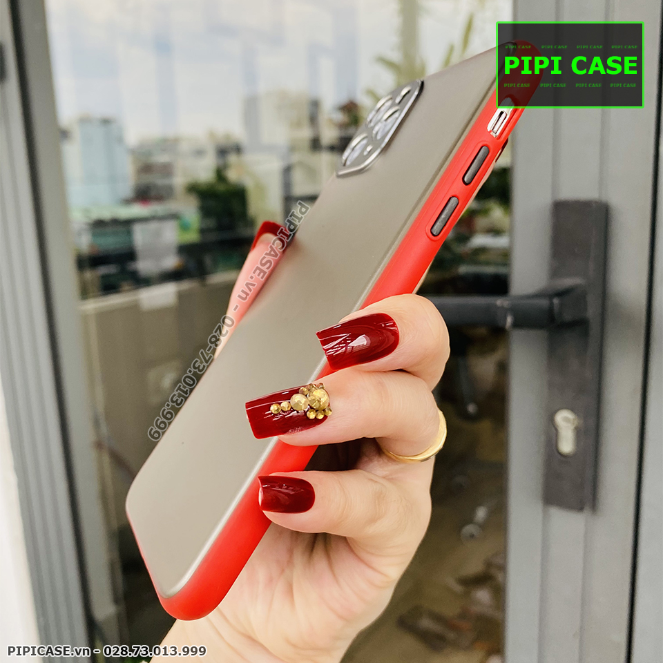 Ốp Lưng iPhone 11 Pro Max - AutoFocus Matte - Đỏ