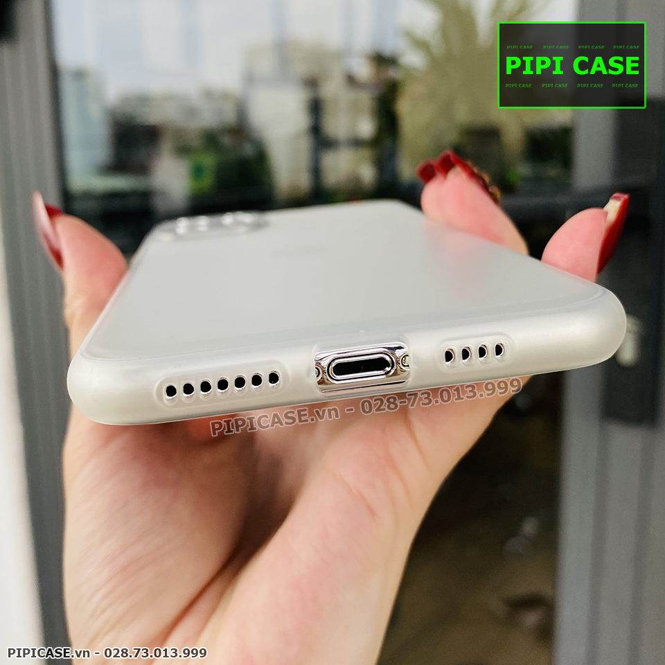 Ốp Lưng iPhone 11 Pro Max - AutoFocus Matte - Trắng