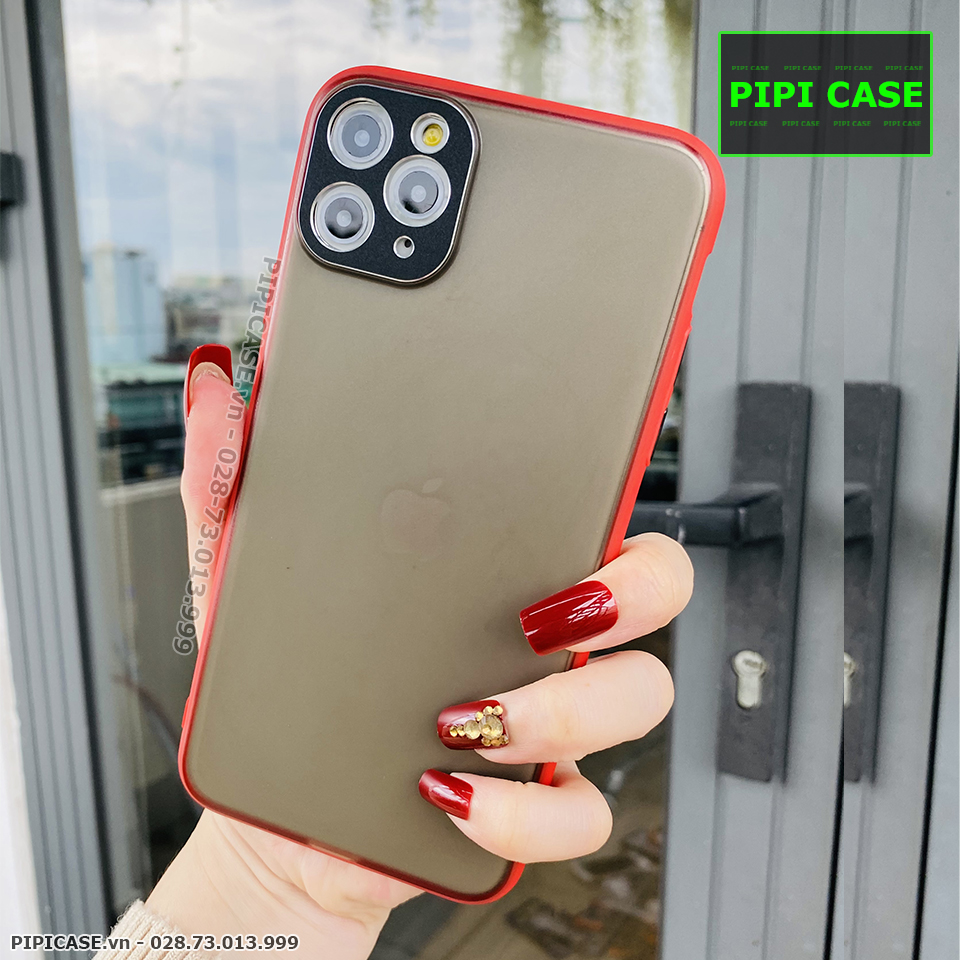 Ốp Lưng iPhone 11 Pro Max - AutoFocus Matte - Đỏ