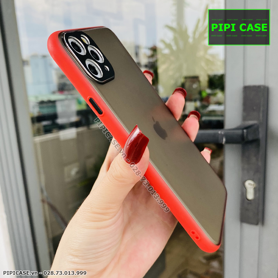 Ốp Lưng iPhone 11 Pro Max - AutoFocus Matte - Đỏ