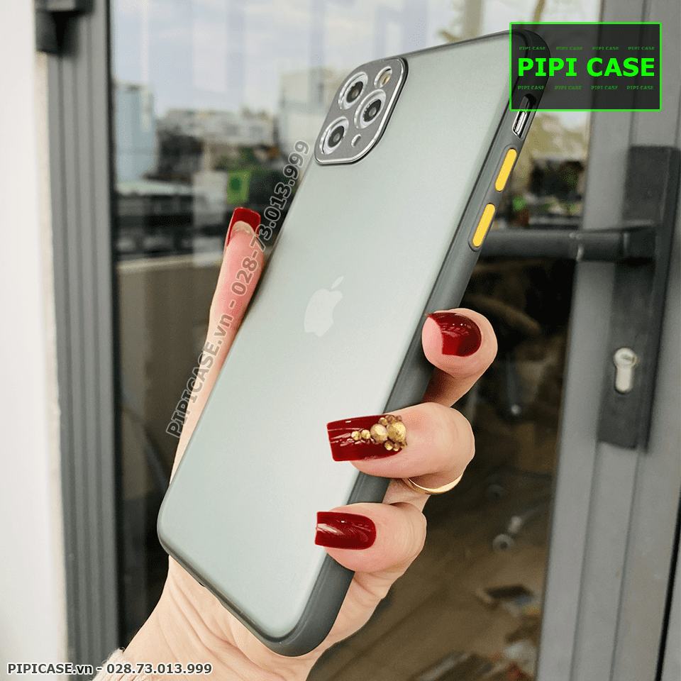 Ốp Lưng iPhone 11 Pro Max - AutoFocus Matte - Xanh Rêu