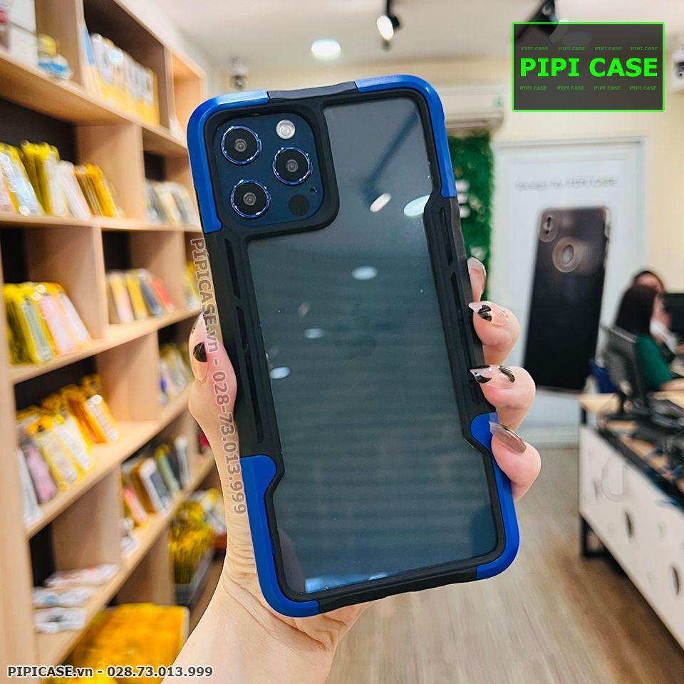 Ốp Lưng iPhone 12 Pro Max - Akura - Xanh Dương