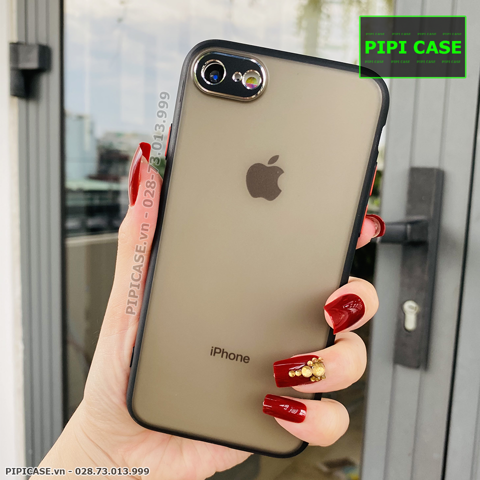 Ốp Lưng iPhone 7 / 8 - AutoFocus Matte - Đen