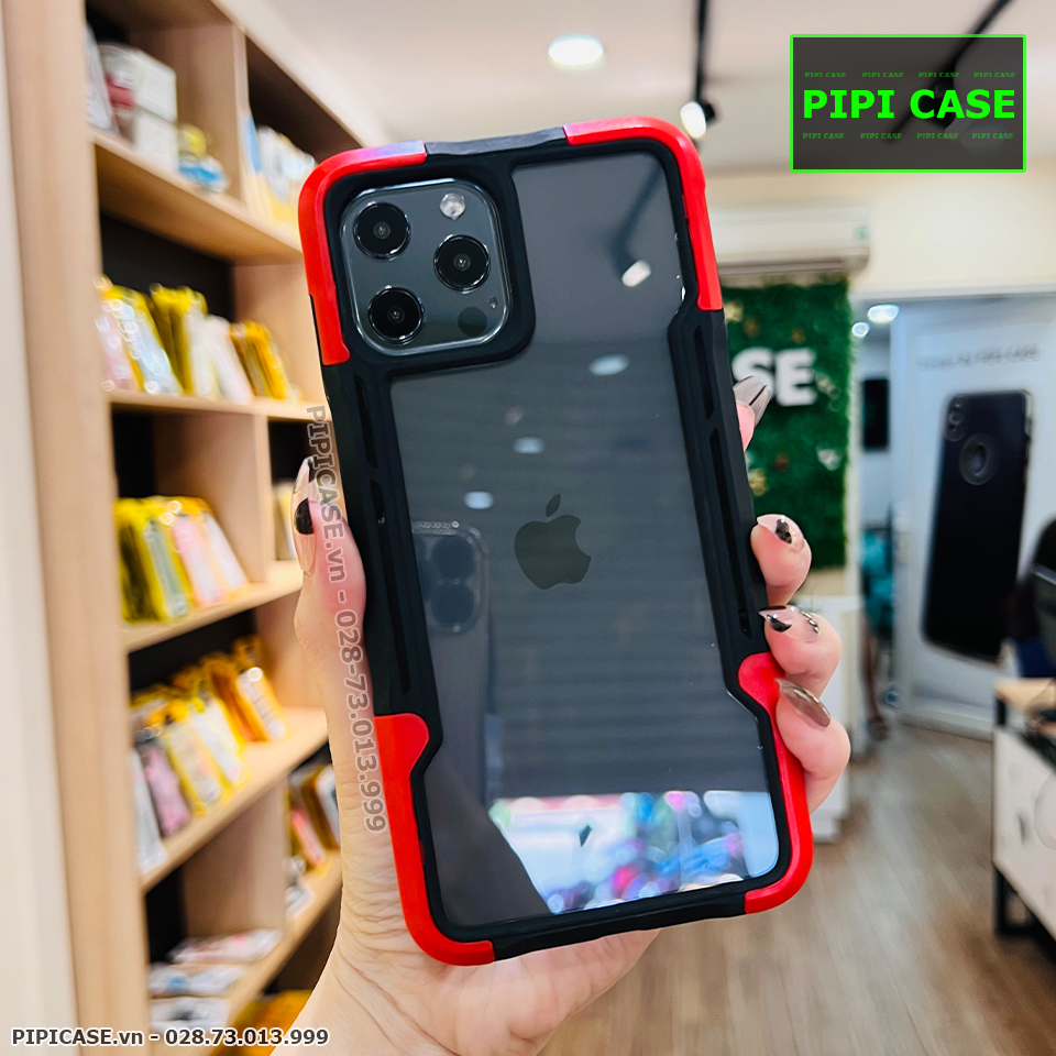 Ốp Lưng iPhone 12 Pro Max - Akura - Đỏ