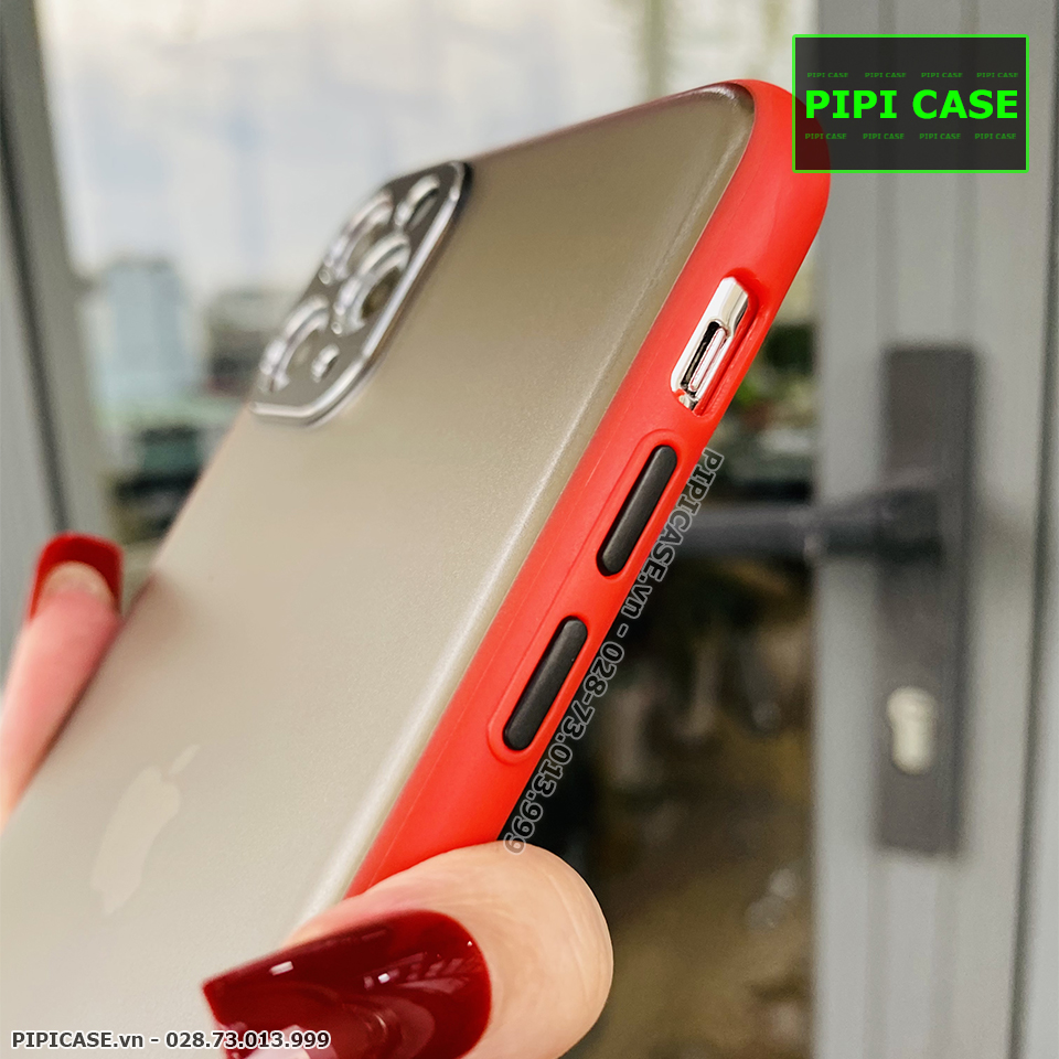 Ốp Lưng iPhone 11 Pro Max - AutoFocus Matte - Đỏ
