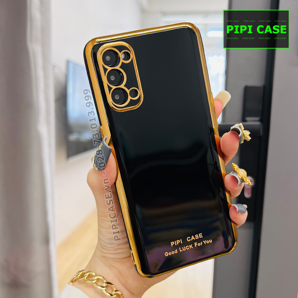 Ốp Lưng Oppo Reno 4 - Royal - Đen