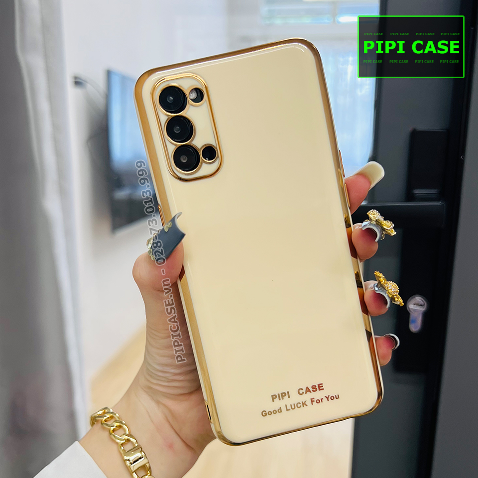 Ốp Lưng Oppo Reno 4 - Royal - Vàng