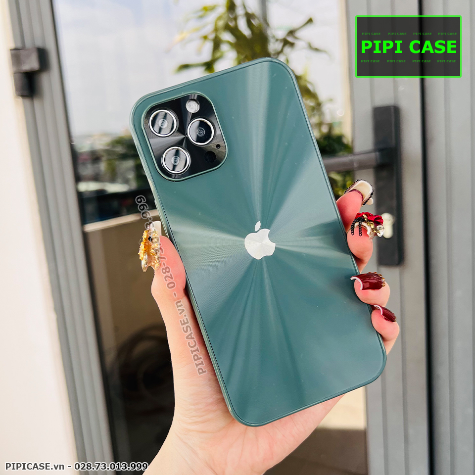 Ốp Lưng iPhone 12 Pro Max - Calyn - Xanh Rêu