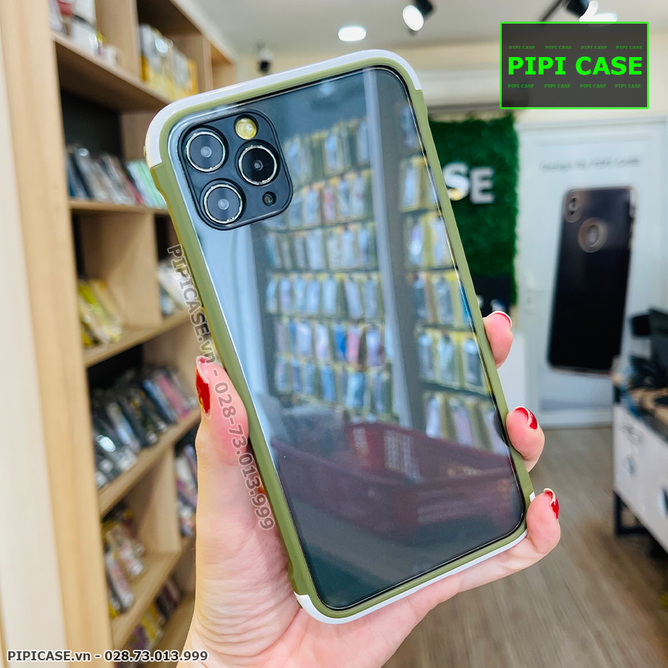 Ốp Lưng iPhone 11 Pro Max - Donald - Xanh Rêu