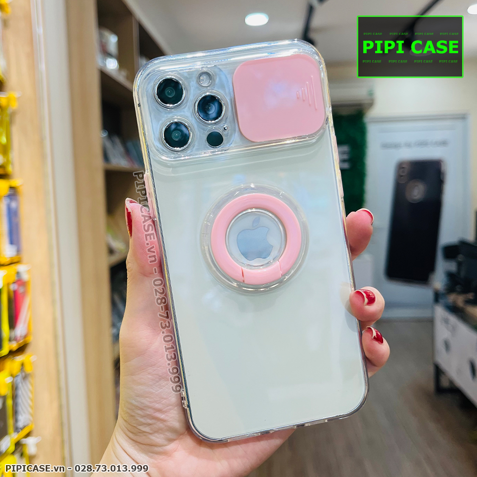 Ốp Lưng iPhone 12 Pro Max - Pink Bear - Hồng