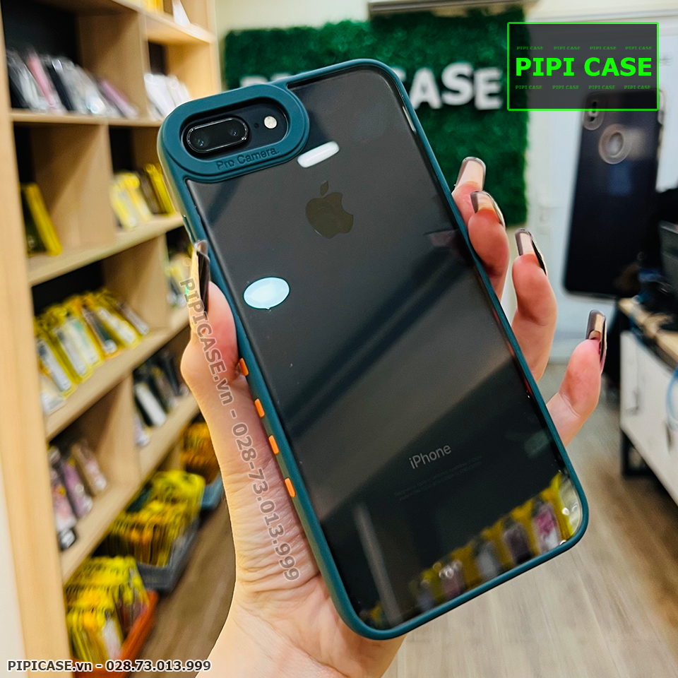 Ốp Lưng iPhone 7 Plus / 8 Plus - Fast Man - Xanh Rêu