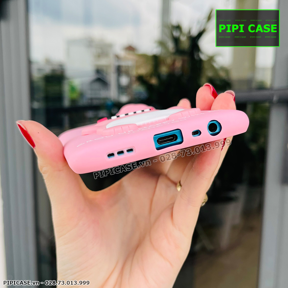 Ốp Lưng Oppo A5 2020 / A9 2020 - Khủng Long - Hồng