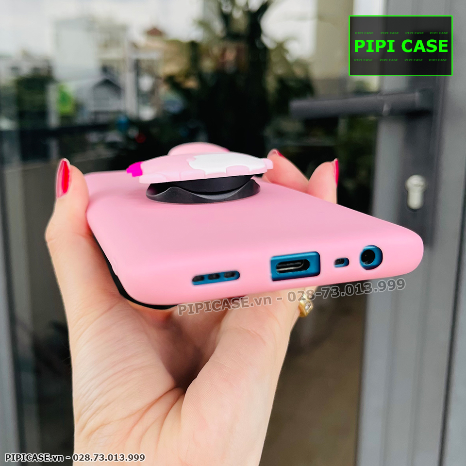 Ốp Lưng Oppo A5 2020 / A9 2020 - Pop Khủng Long - Hồng