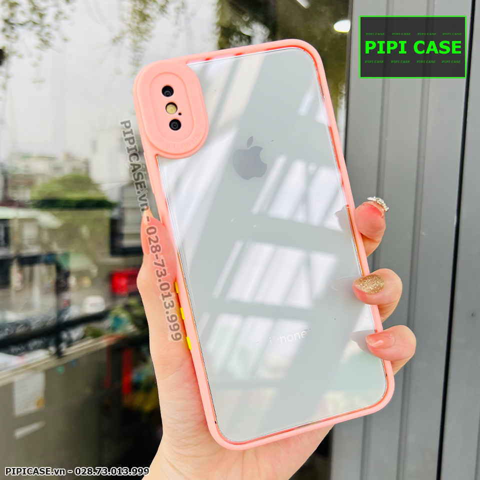 Ốp Lưng iPhone X / XS - Fast Man - Hồng