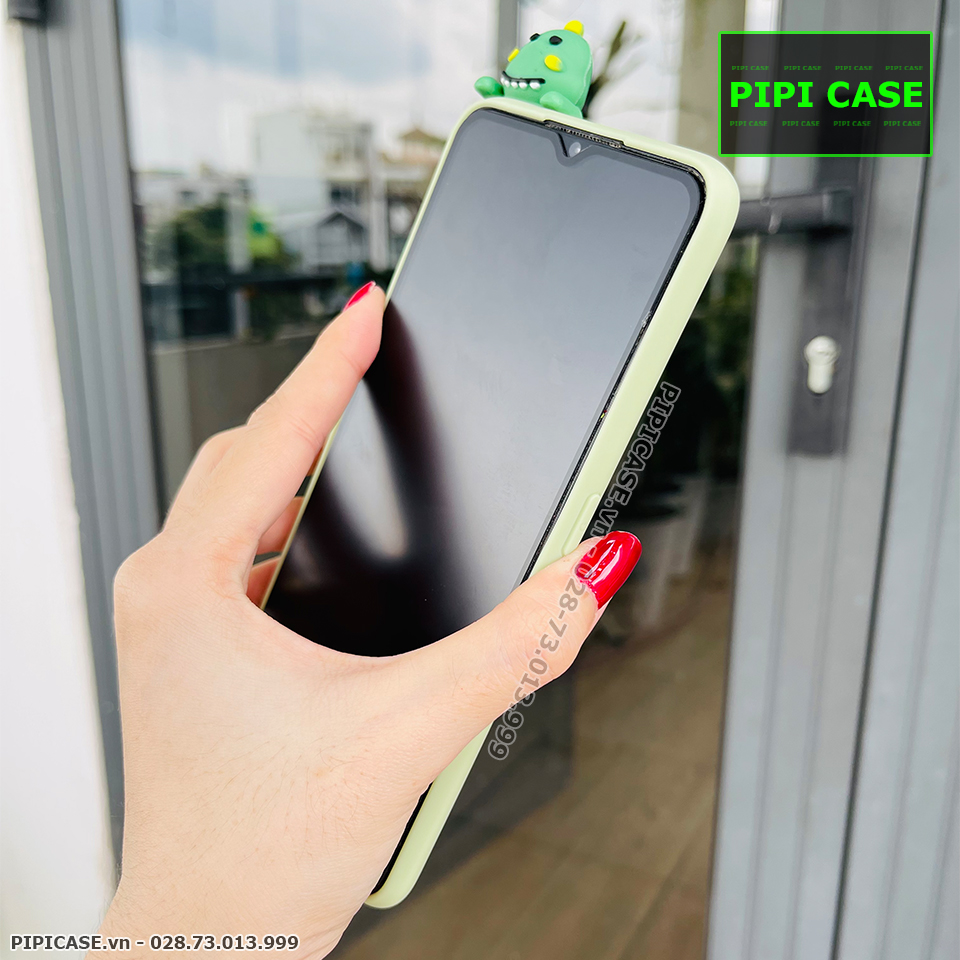 Ốp Lưng Oppo A5 2020 / A9 2020 - Khủng Long - Xanh