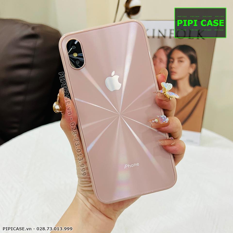 Ốp Lưng iPhone X / XS - Calyn - Hồng Đất