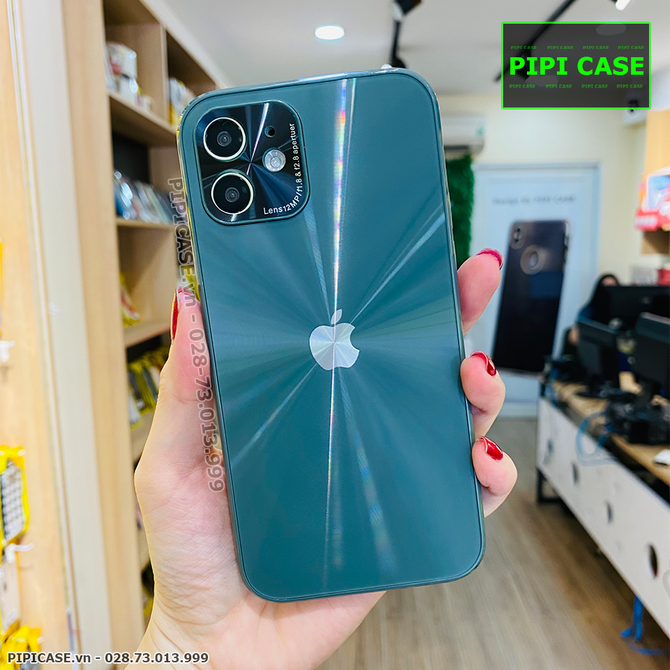 Ốp Lưng iPhone 12 - Calyn - Xanh Rêu