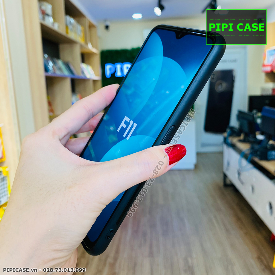 Ốp Lưng Oppo F11 - Kim Cương 6D - Đen
