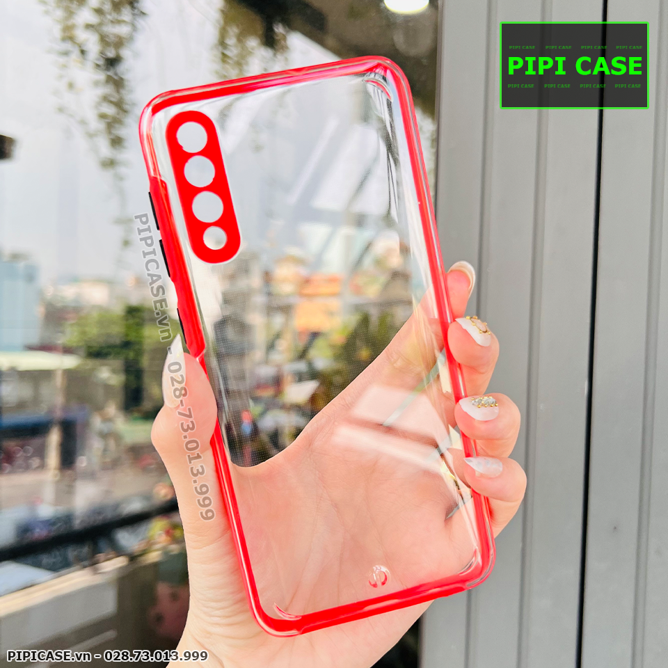 Ốp Lưng Samsung A50 - MiMin - Đỏ