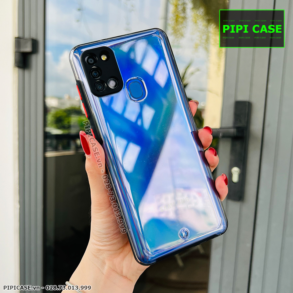 Ốp Lưng Samsung A21S - MiMin - Đen