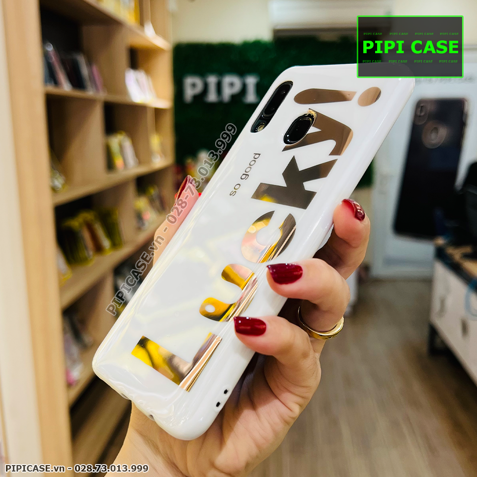 Ốp Lưng Samsung A20 / A30 - Lucky - Trắng