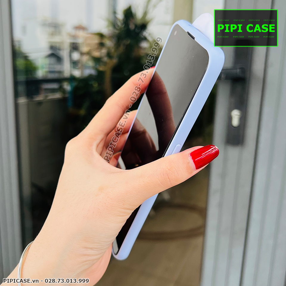 Ốp Lưng Oppo Reno 5 - HH Bunny - Xanh Nhạt