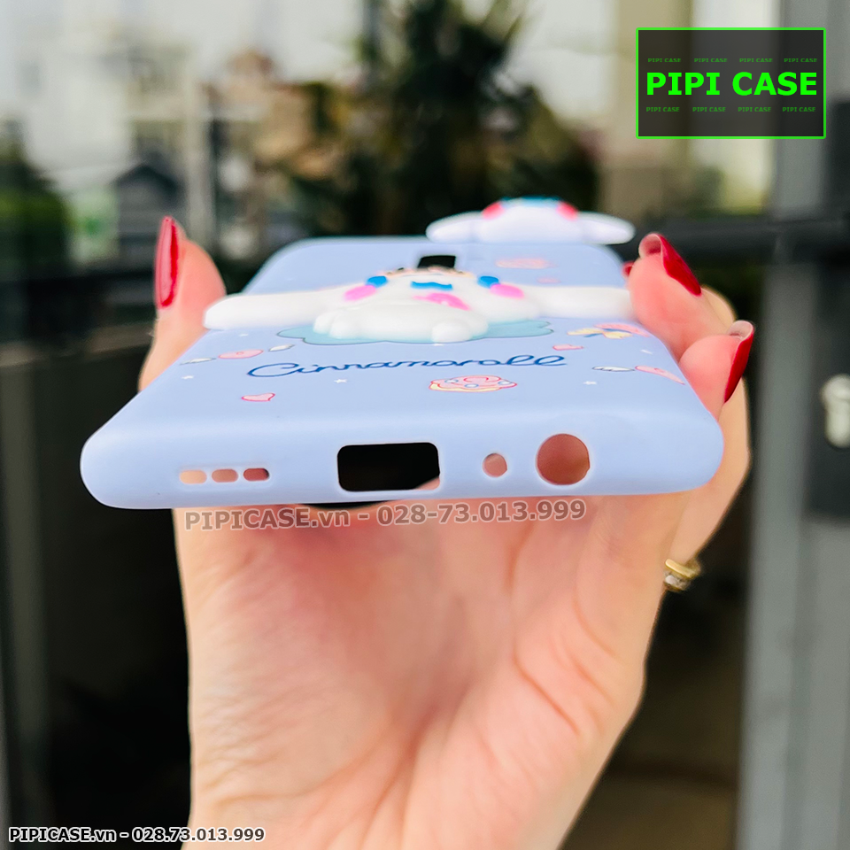 Ốp Lưng Oppo Reno 2F - HH Bunny - Xanh Nhạt