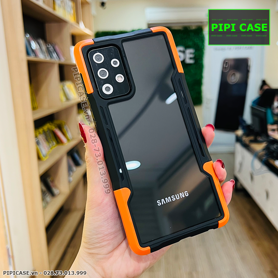 Ốp Lưng Samsung A52 - Akura - Cam