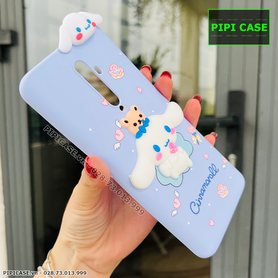 Ốp Lưng Oppo Reno 2F - HH Bunny - Xanh Nhạt