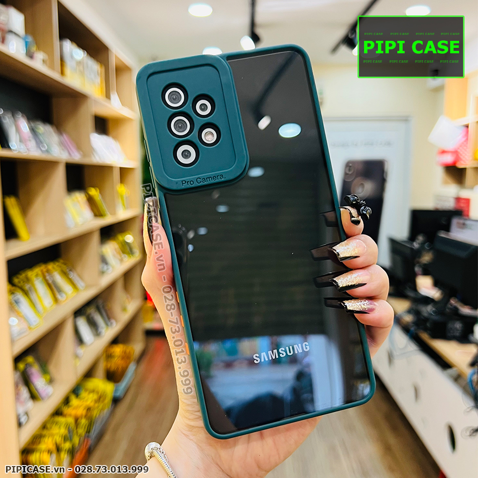 Ốp Lưng Samsung A72 - Fast Man - Xanh Rêu