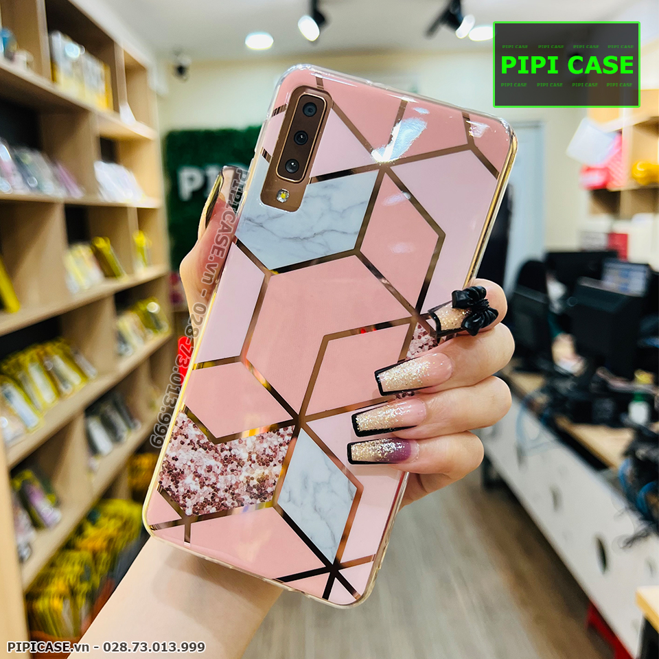 Ốp Lưng Samsung A7 2018 - Zizac - Hồng