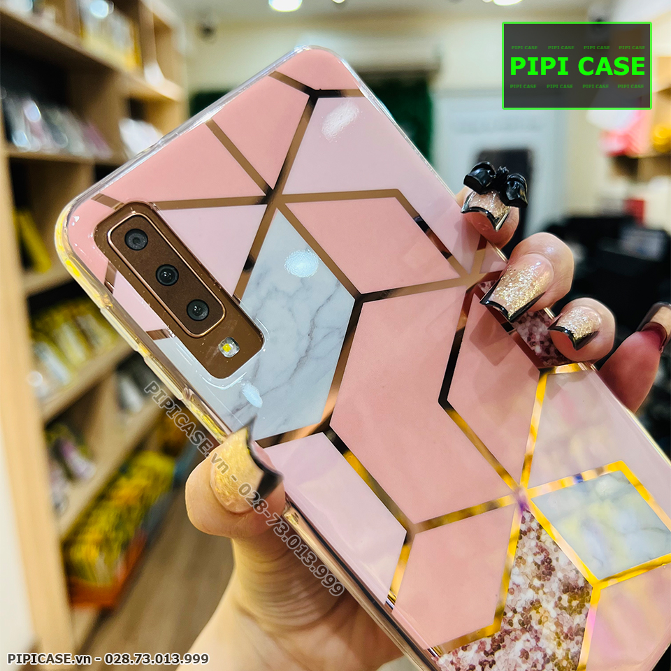 Ốp Lưng Samsung A7 2018 - Zizac - Hồng