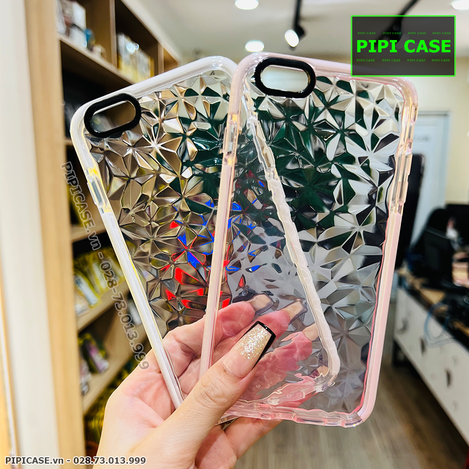 Ốp Lưng iPhone 6S - Diamond - Hồng