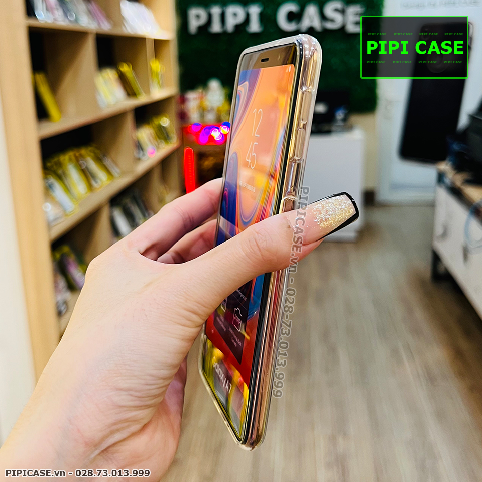 Ốp Lưng Samsung A7 2018 - Zizac - Trắng Hồng