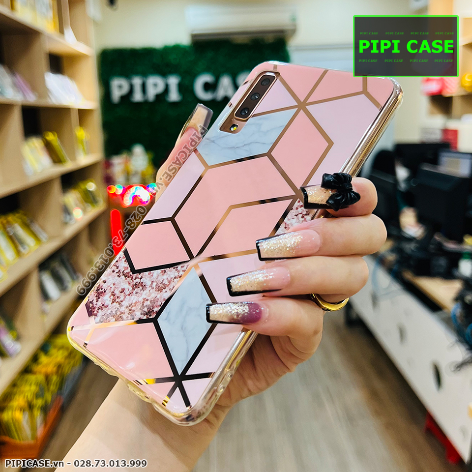 Ốp Lưng Samsung A7 2018 - Zizac - Hồng