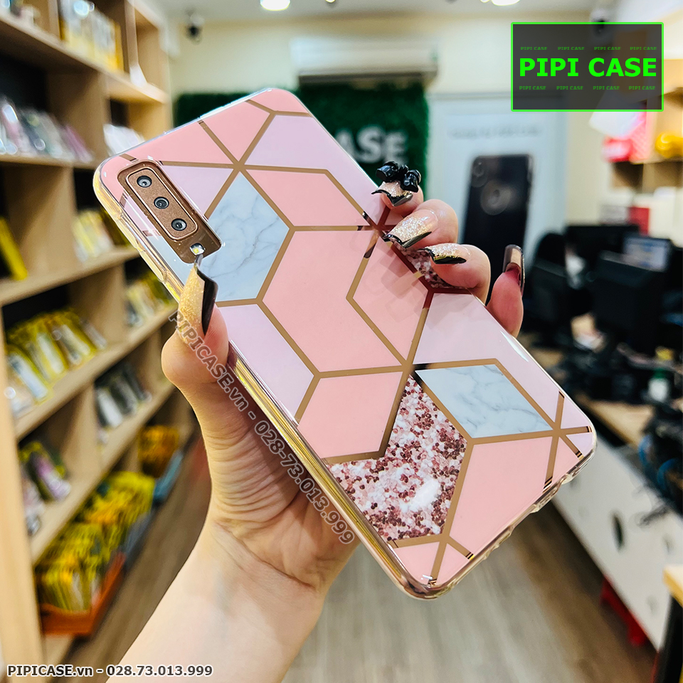 Ốp Lưng Samsung A7 2018 - Zizac - Hồng