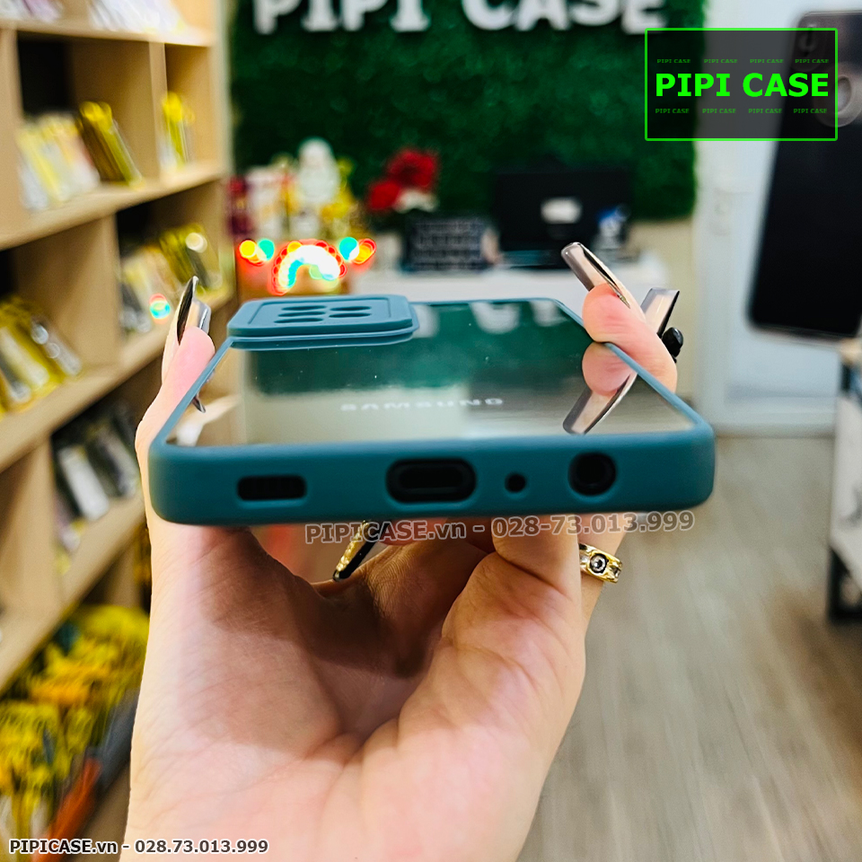 Ốp Lưng Samsung A52 - Fast Man - Xanh Rêu