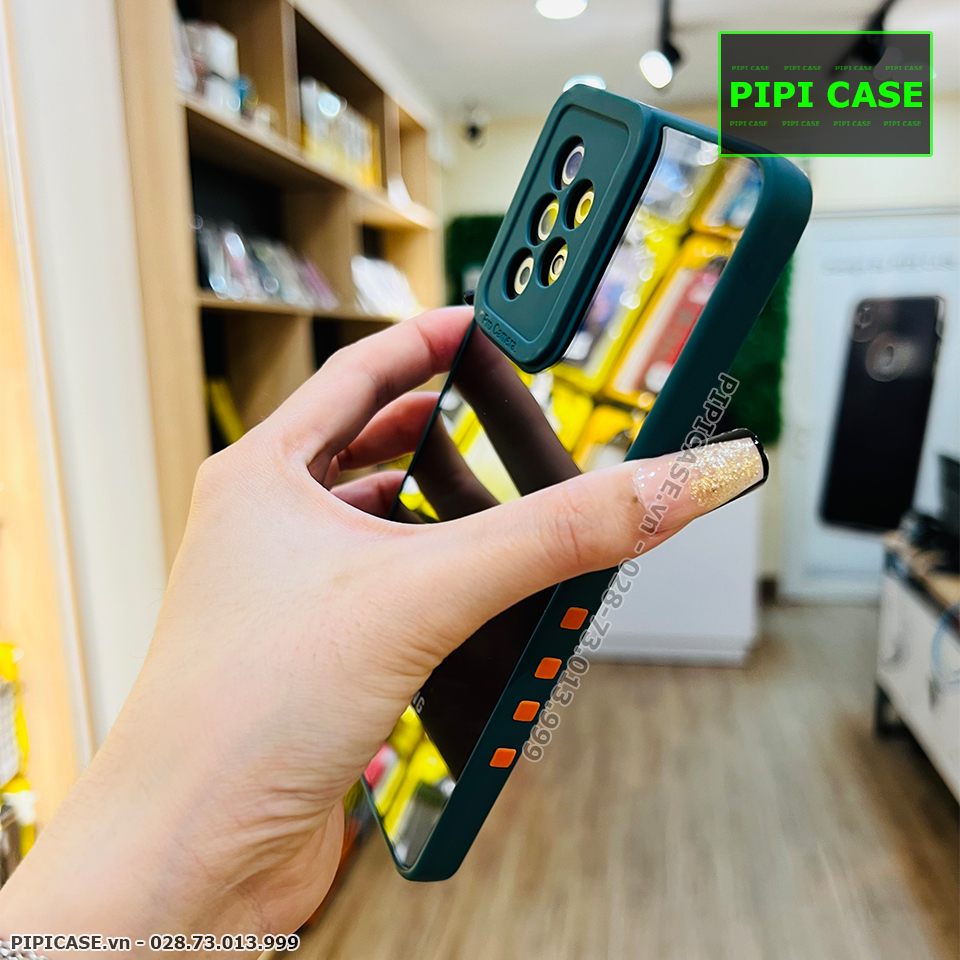 Ốp Lưng Samsung A72 - Fast Man - Xanh Rêu