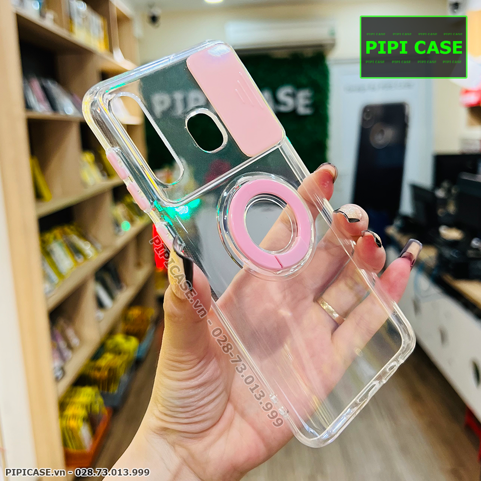 Ốp Lưng Samsung A20 / A30 - Pink Bear - Hồng