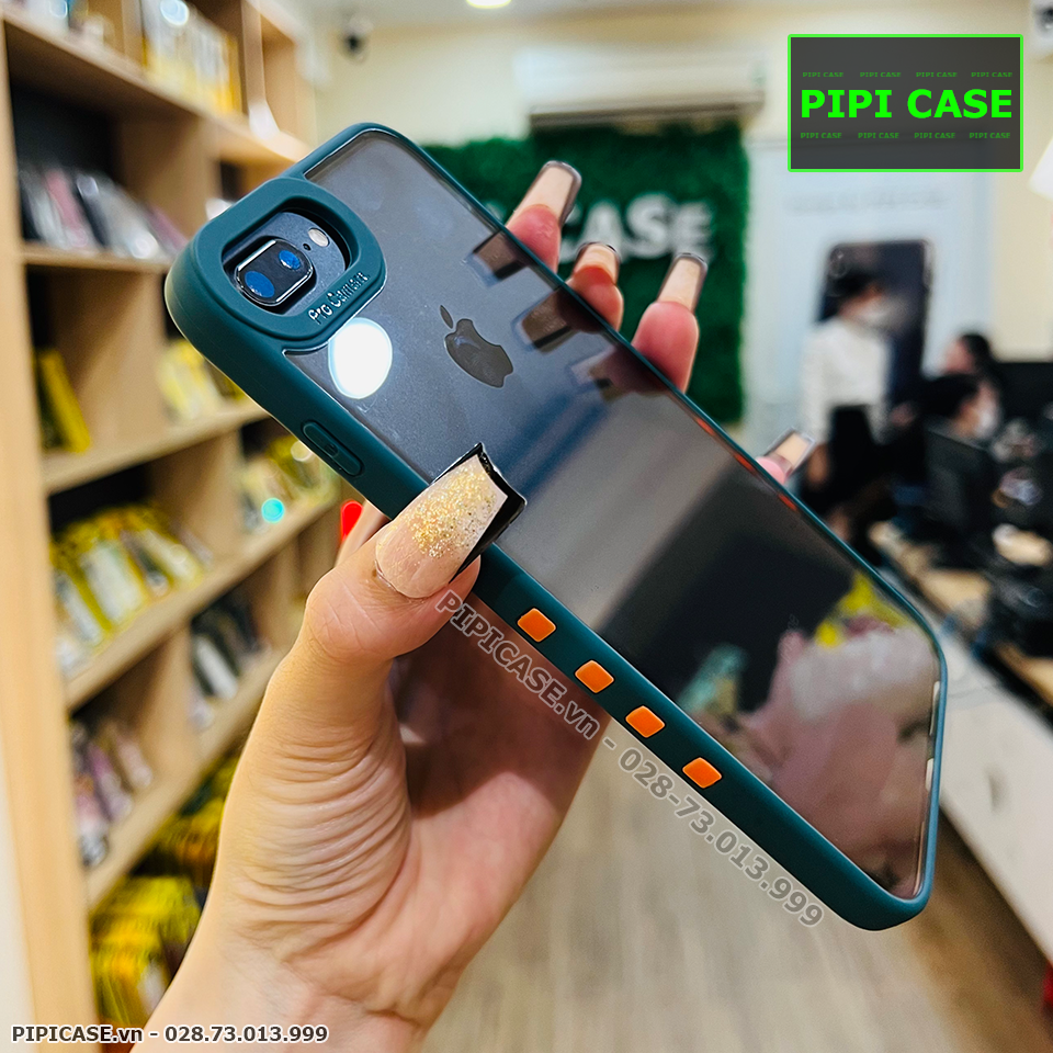 Ốp Lưng iPhone 7 Plus / 8 Plus - Fast Man - Xanh Rêu