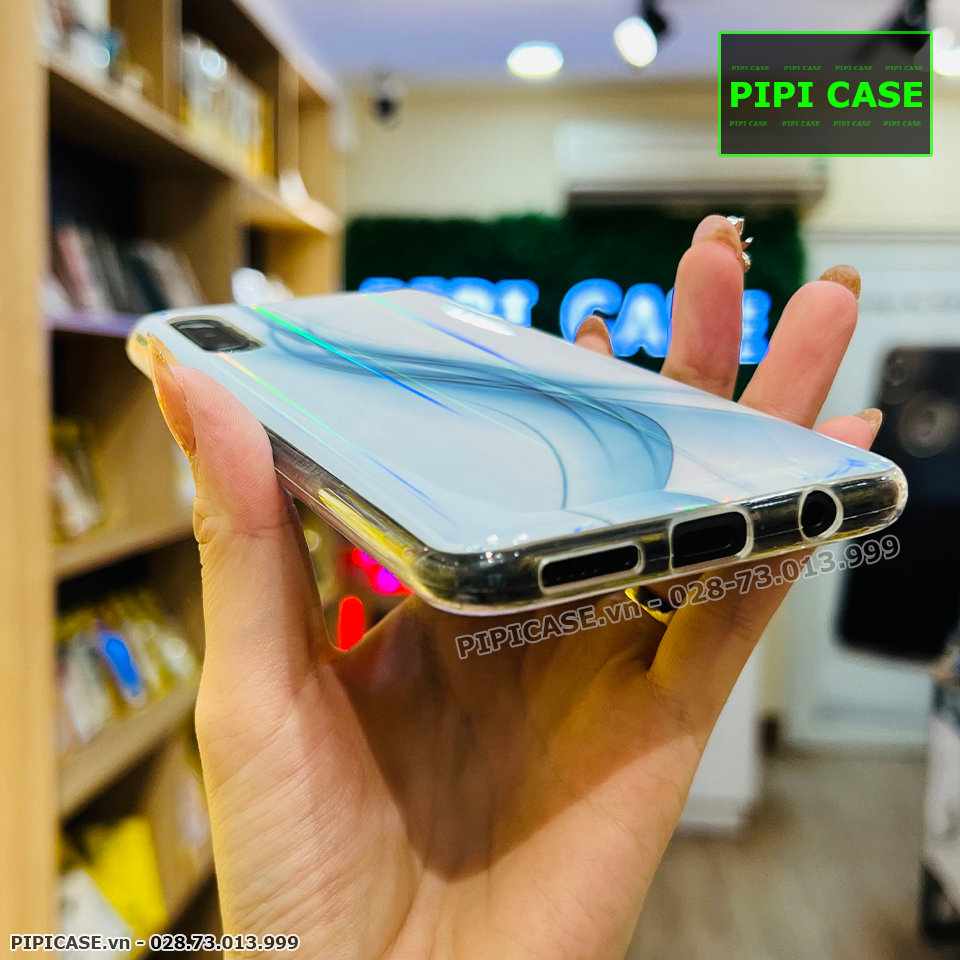 Ốp Lưng Samsung A50 - Angel - Xanh