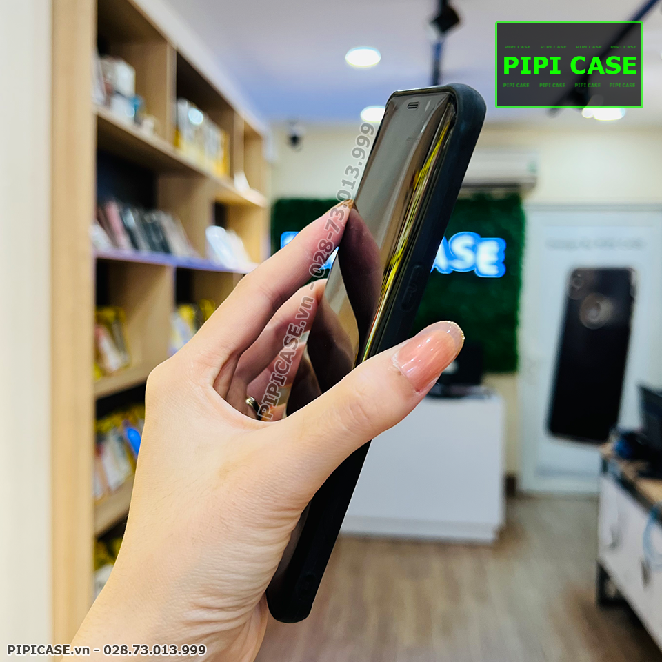 Ốp Lưng Samsung S8 Plus - Simple Da - Đỏ