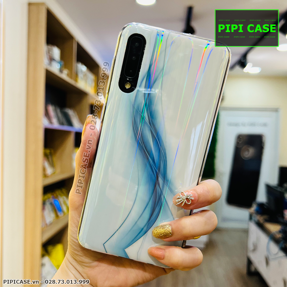 Ốp Lưng Samsung A50 - Angel - Xanh
